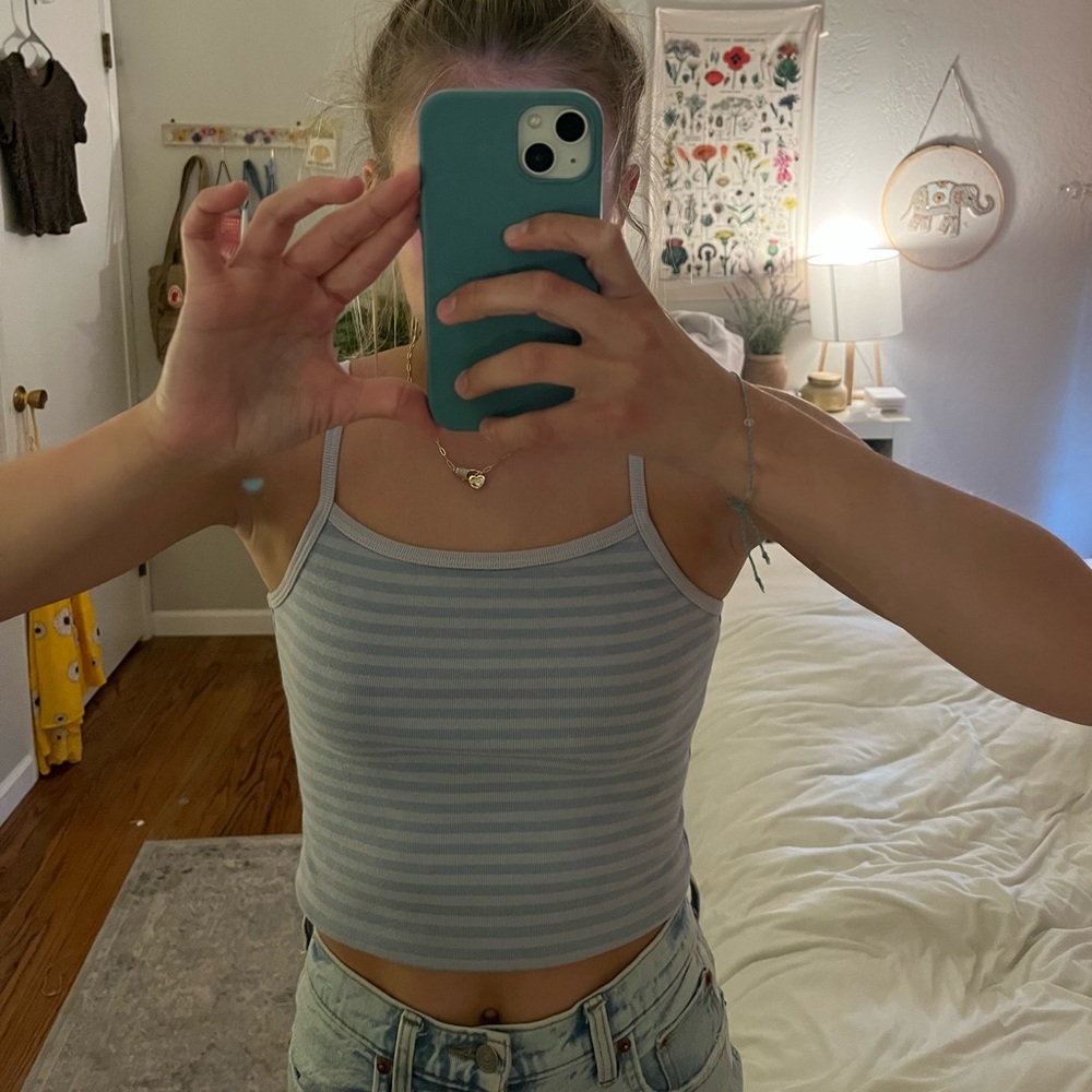 Brandy Melville striped tank top